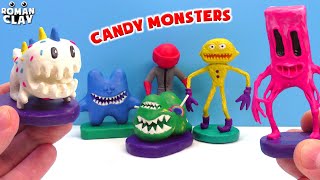 Taffy Tails  ALL Candy Monsters Roblox with Clay [upl. by Ramberg]