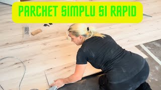 Cum pui parchet laminat simplu si rapid [upl. by Nohsal]