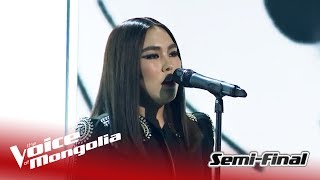 Enguun  quotCreepquot  SemiFinal  The Voice of Mongolia 2018 [upl. by Lellih148]