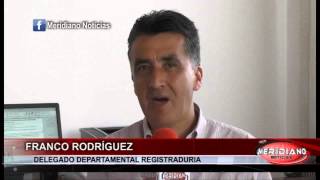 MERIDIANO NOTICIAS REGISTRADURIA INVITA A LA CIUDADANIA A INSCRIBIR LA CEDULA [upl. by Berkman]