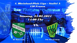 4 RheinlandPfalz Liga  Staffel A Frauen KV Mutterstadt  TSG Schwabenheim [upl. by Larred]