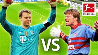 Manuel Neuer vs Oliver Kahn – Goalkeeping Legends Go HeadtoHead [upl. by Aydne]