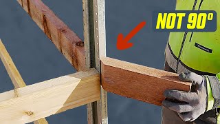 Easily Build Any Angle Corner With Steel Fence Posts [upl. by Tenenbaum339]