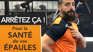 6 EXERCICES À ÉVITER pour la santé de vos épaules  🏋️‍♀️🏋️‍♂️ [upl. by Ornstead]