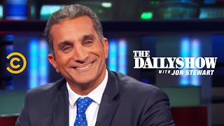 The Daily Show  An Egyptian Satirist in America  Bassem Youssef [upl. by Cung]