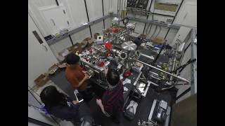 Construction of new ultra low temperature STM in Yazdani lab [upl. by Ecinuahs24]