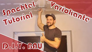 Wollt Ihr Spachteln lernen Spachtel Anleitung Teil 1 Variokante Schritt für Schritt Tutorial [upl. by Lynea]