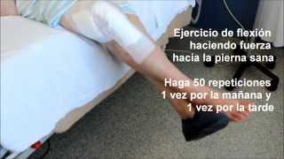 FHES  Prótesis de rodilla Recomendaciones previas y ejercicios posoperatorios [upl. by Barty]