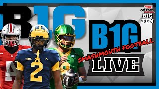 Big Ten LIVE 1  Michigan Survives Ohio State Thrives [upl. by Inhsor800]