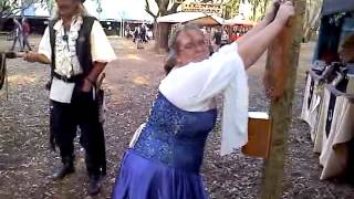 Renaissance Fair princess gets flogged [upl. by Stringer]