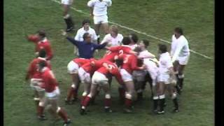 1985 Five Nations Championship Wales vs England [upl. by Yankee]