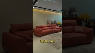 You can choose your leather sofa and size in foshan factory foshanfurniture foshan furniture [upl. by Wagoner]