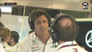 quotMichael this isnt rightquot  Toto Wolff Abu Dhabi GP [upl. by Lemhar441]