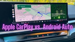 BMW i5 Apple CarPlay vs Android Auto  Welches ist besser [upl. by Assilana]