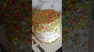 simple sprinkle cake for my hubby birthdaykarur homemade homebakers love [upl. by Hamfurd]