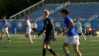 Wayzata Boys Soccer Beats STMA to Stay Unbeaten [upl. by Emmeram]