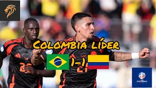 BRASIL 11 COLOMBIA • EMPATE CON SABOR CAFETERO • CopaAmérica • [upl. by Schulze785]