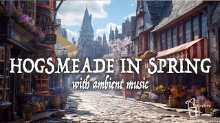 Hogsmeade in Spring w 2 hours Harry Potter Music  ambience music mindfulness relax study [upl. by Qifar907]