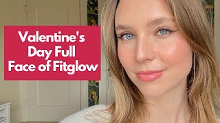 Valentines Day Look  Full Face of Fitglow [upl. by Yenohtna]