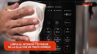 ¿Cómo limpiar tu olla multifunción Speedy Cook IMUSA [upl. by Sterne]