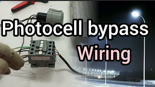 Photocell bypass wiring [upl. by Akenot]