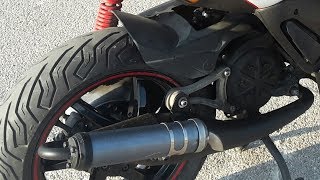 Gilera Runner SP 50 Malossi exhaust [upl. by Breen]