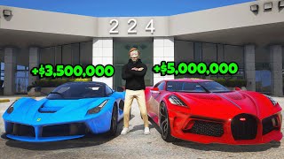 I Robbed 50 Car Dealerships in GTA 5 RP [upl. by Maris60]