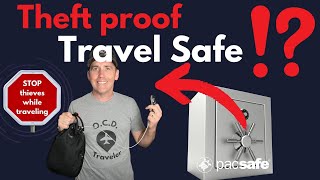 PacSafe TravelSafe Stay Safe with this Anti Theft Portable Safe for Travel [upl. by Sucramrej]