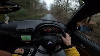 E46 M3 BRECON BEACONS RUN GOPRO POV [upl. by Anitniuq464]