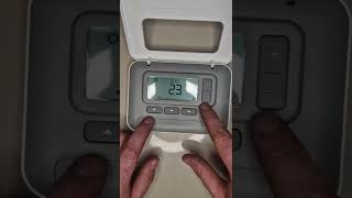 How to use Honeywell T3 thermostat [upl. by Trilbi189]