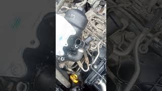 Audi q3 oil cooler replacement [upl. by Eartnoed]