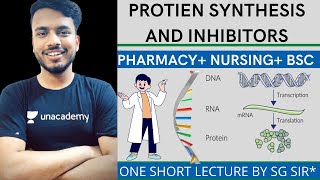 Translation  protein synthesis  protein synthesis and Inhibitors  protein synthesis inhibitors [upl. by Airtina960]