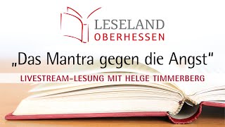 LivestreamLesung mit Helge Timmerberg „Das Mantra gegen die Angst“ [upl. by Hsakaa]