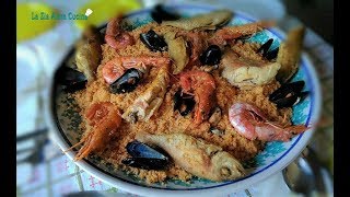 cous cous alla trapanese [upl. by Nnylacissej622]