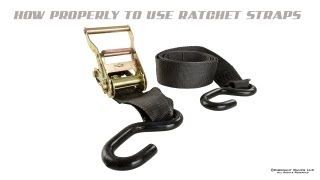 How To Use Ratchet Straps Like a Pro [upl. by Ida]