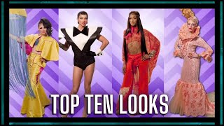 My Top 10 Looks From RuPauls Drag Race Season 6 [upl. by Nivel]