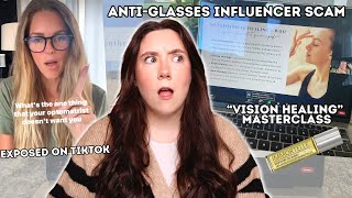 Wellness Influencer EXPOSED for “Vision Healing” Masterclass SCAM [upl. by Tia]