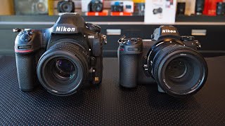 Nikon D850 HandsOn amp Z7 Comparison [upl. by Eirehs531]