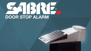 Help Stop and Deter Intruders with SABRE Door Stop Alarm Loud secure and easy to use [upl. by Nylsej475]