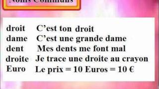 1000 mots indispensabe à connaître en français dictionnaire 312 [upl. by Melborn]