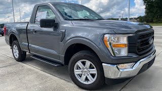 2021 Ford F150 XL Regular Cab 50 POV Test Drive amp Review [upl. by Brew]