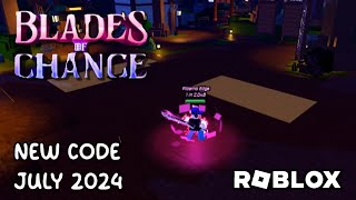 Roblox Blades RNG New Code July 2024 [upl. by Ylatfen]