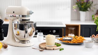 Basics Stand Mixer Mayonnaise  KitchenAid UK [upl. by Frodina]