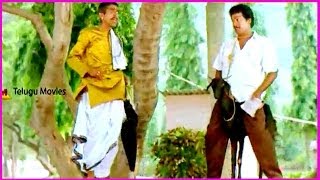 Talking Goat Comedy Scene Between RajendraPrasad amp Chidambaram In Aa Okkati Adakku Telugu Movie [upl. by Rama]