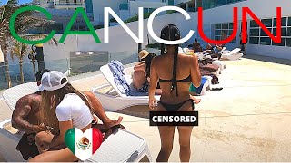 Cancun Mexico June  All Inclusive Beach resort what you expect [upl. by Etaner563]