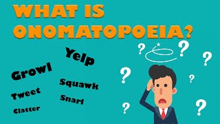 Onomatopoeia  What does it mean How to use it to sound and write more attractively FAST [upl. by Nnylorac224]