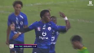 Jamaica College win 30 vs Excelsior High in Walker Cup semifinal Walker Cup SF Match Highlights [upl. by Gentille]