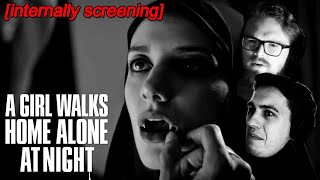 A Girl Walks Home Alone At Night 2014 REVIEW  Hooptober 8 Film 9 [upl. by Nashoma]