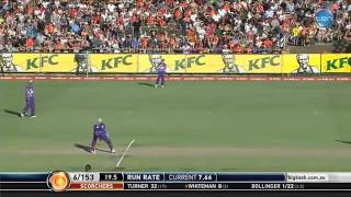 Scorchers v Hurricanes Match Highlights [upl. by Mensch114]