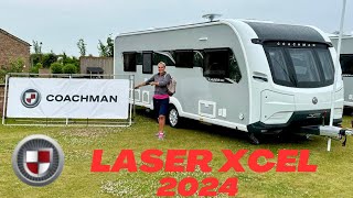 NEW Coachman Laser Xcel Caravan Range 2024  First Look and New Model [upl. by Dorris]